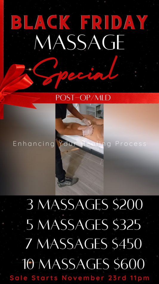 New Year Massage Special (Post-Op)